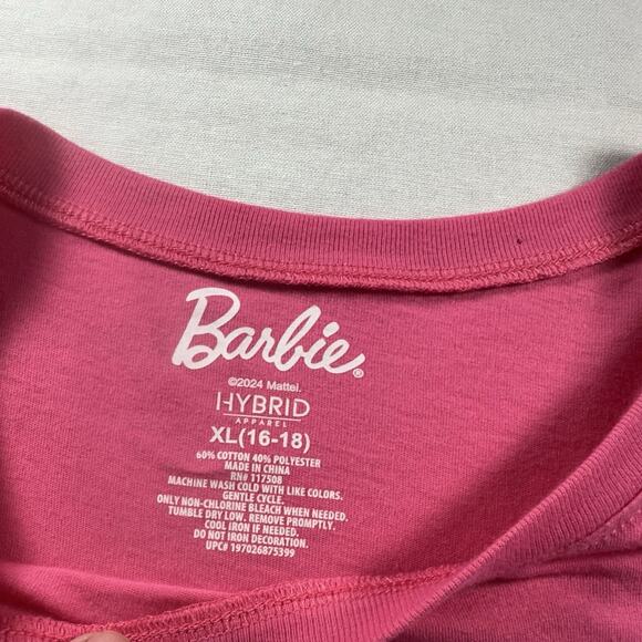 Barbie Short Sleeve T-shirt Women’s Size X Large Pink - Picture 4 of 6